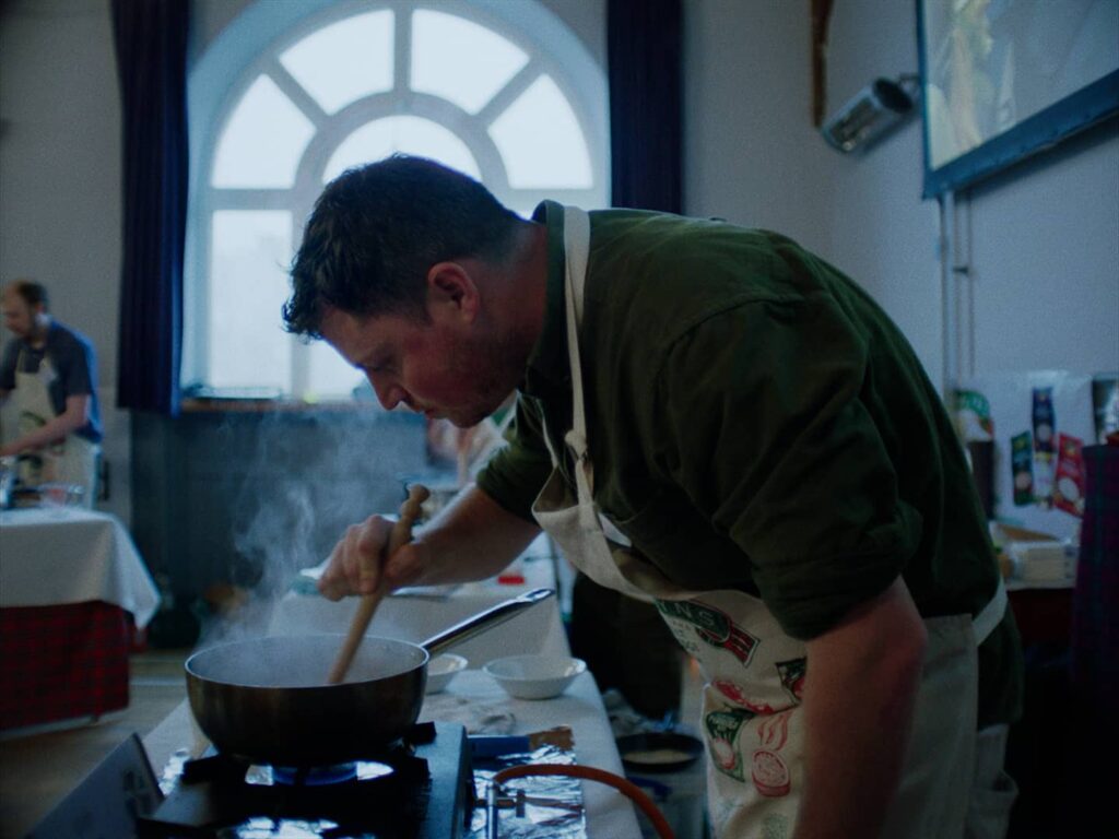 Zlatá vařečka - v zápalu soutěže