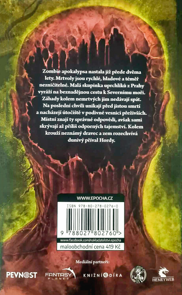 Zombiekarnace - zadní strana