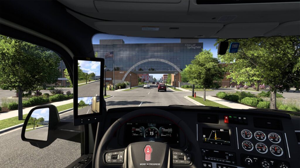 American Truck Simulator Illinois - Springfield