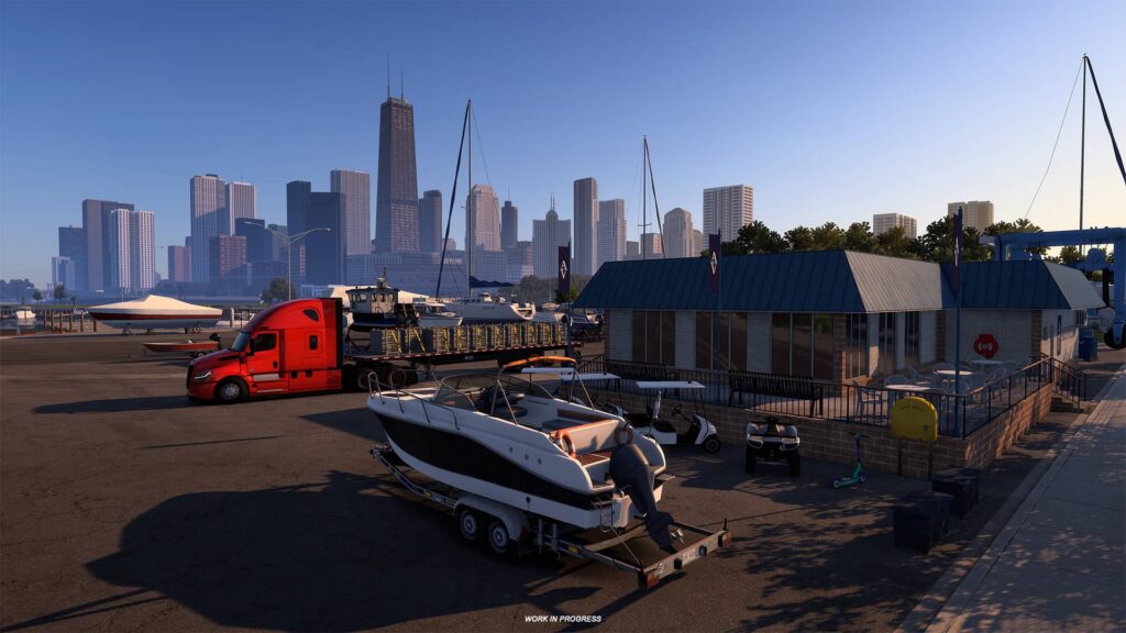 American Truck Simulator Illinois - město Chicago