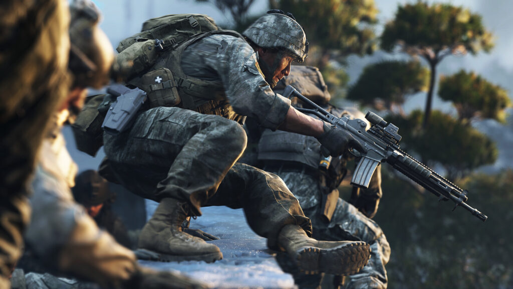Call of Duty Modern Warfare 4 - pohyb jednotky