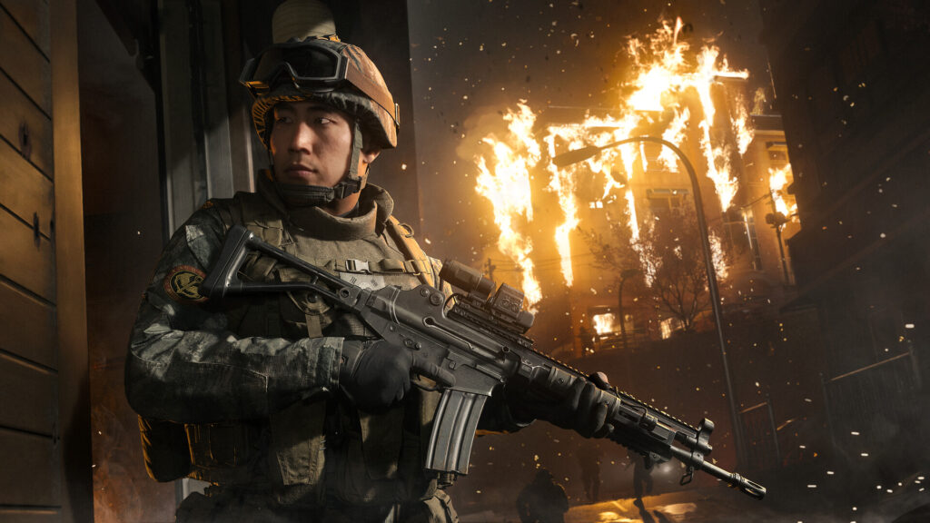 Call of Duty Modern Warfare 4 - výbuch