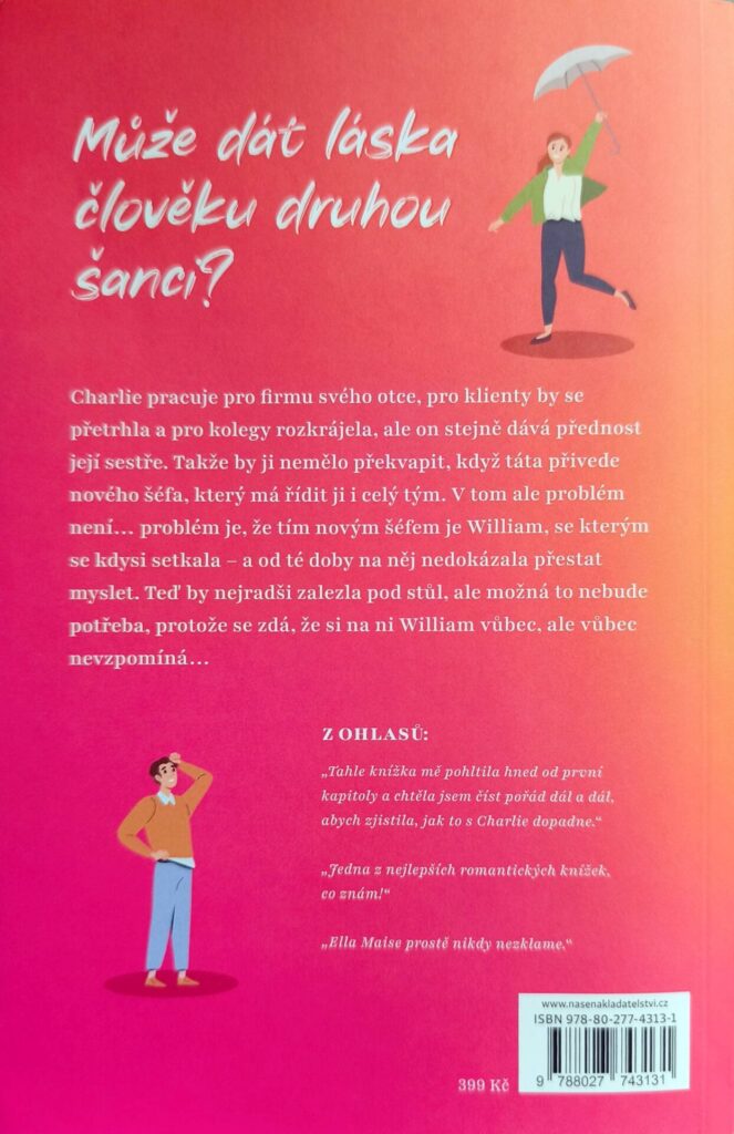 Charlie, láska a klišé - zadní strana