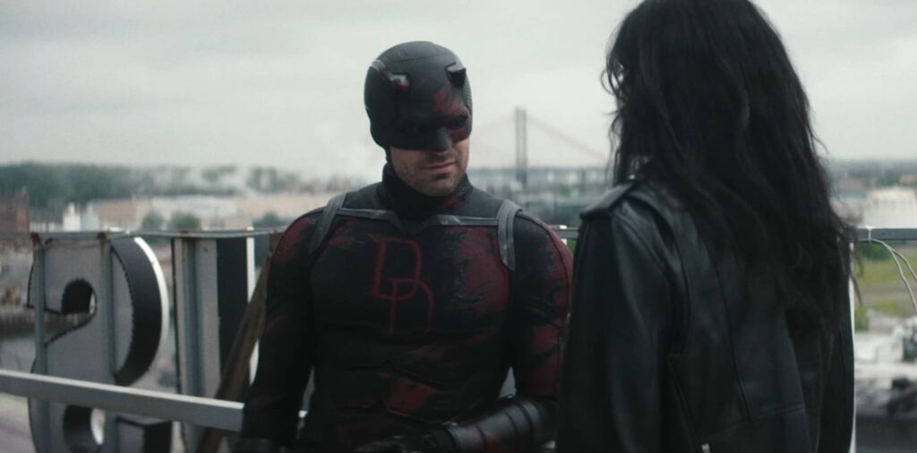 Daredevil Znovuzrození - Daredevil a Jessica Jones