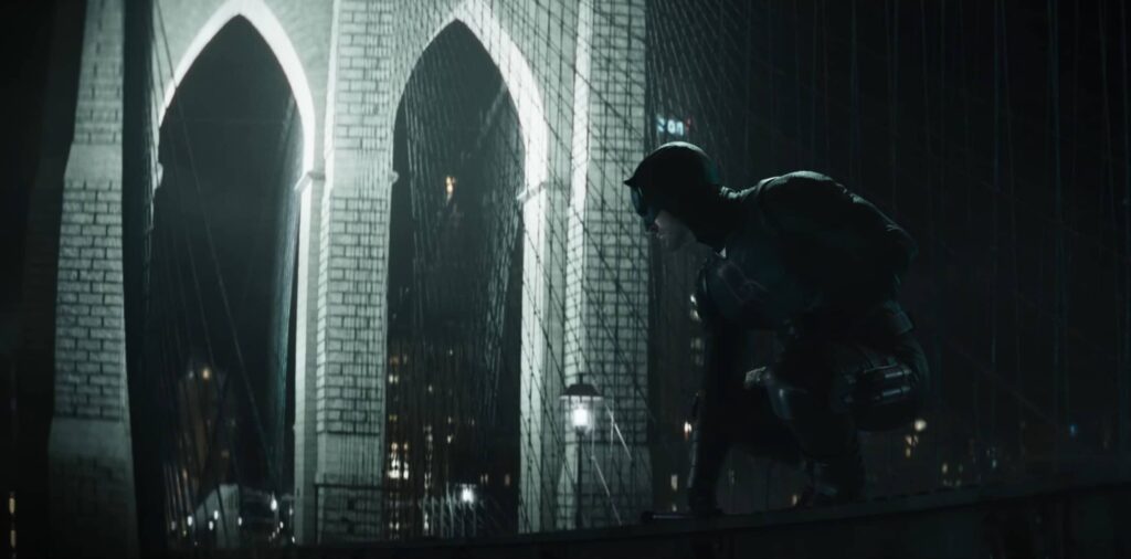 Daredevil Znovuzrození - Daredevil na mostě