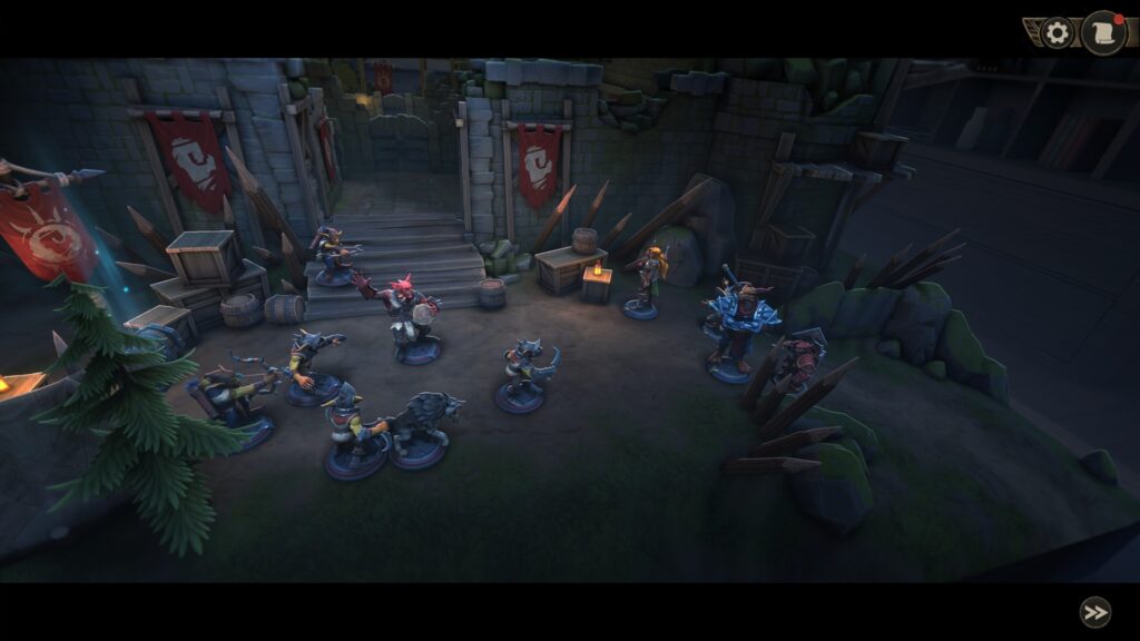 Demeo x Dungeons & Dragons Battlemarked - pevnost