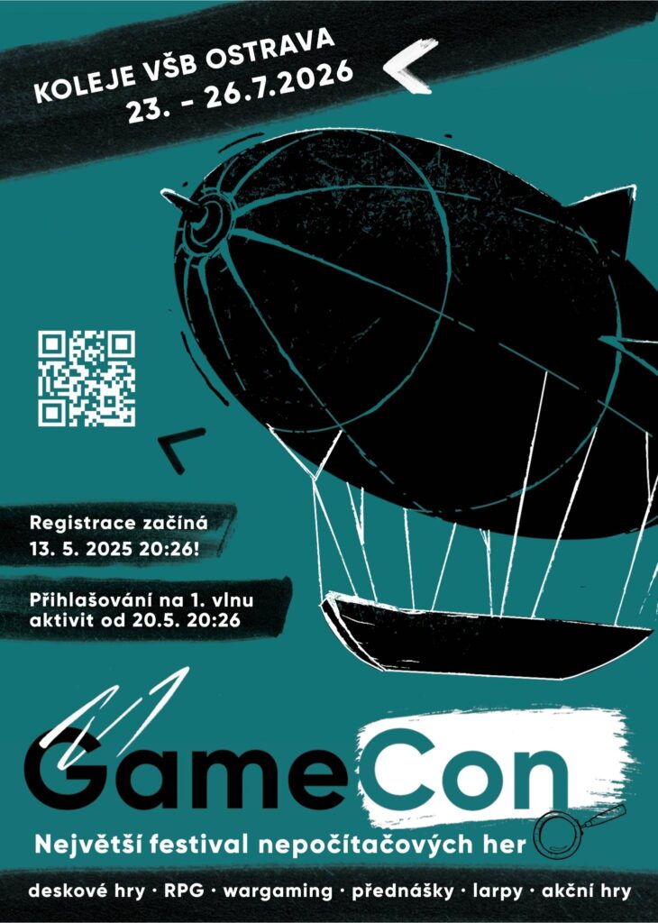Gamecon - propagační plakát