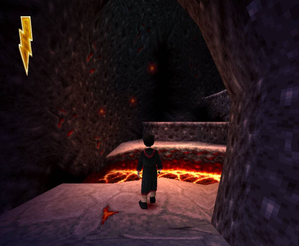 Harry Potter and the Philosopher's Stone - the floor is lava