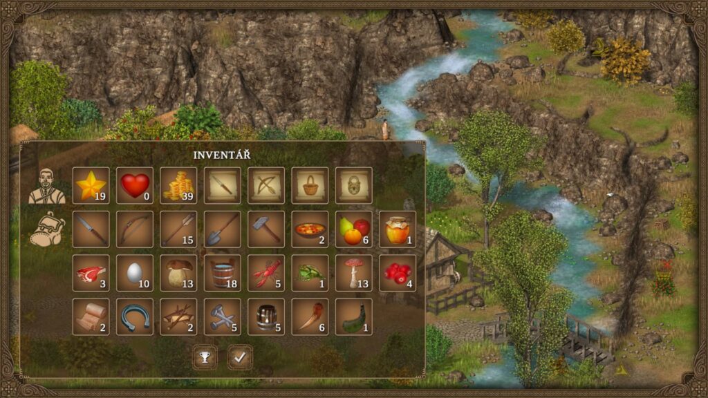 Hero of the Kingdom The Lost Tales 3 - inventář