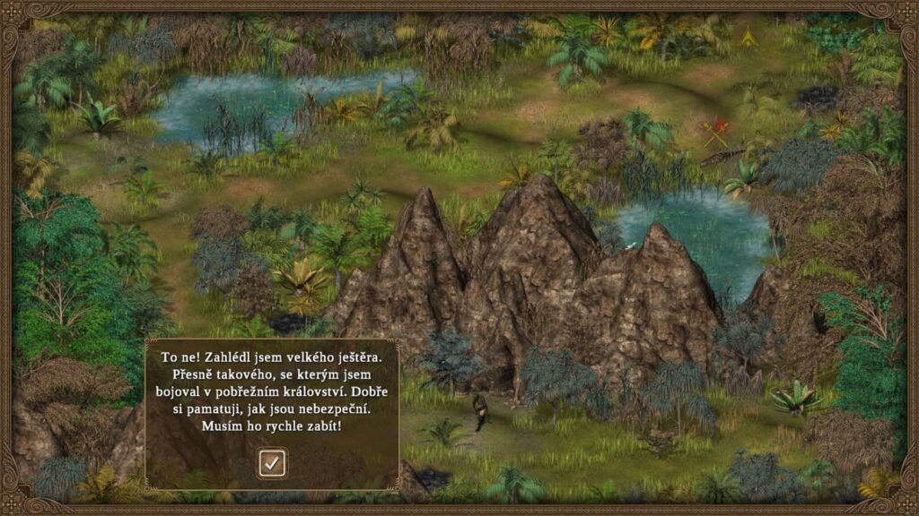 Hero of the Kingdom The Lost Tales 3 - setkání s ještěrem