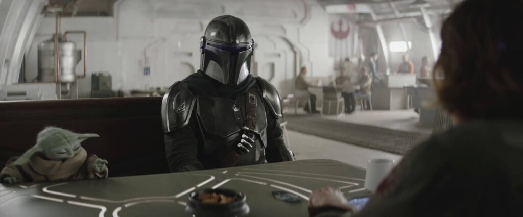 Mandalorian a Grogu - porada s šéfkou