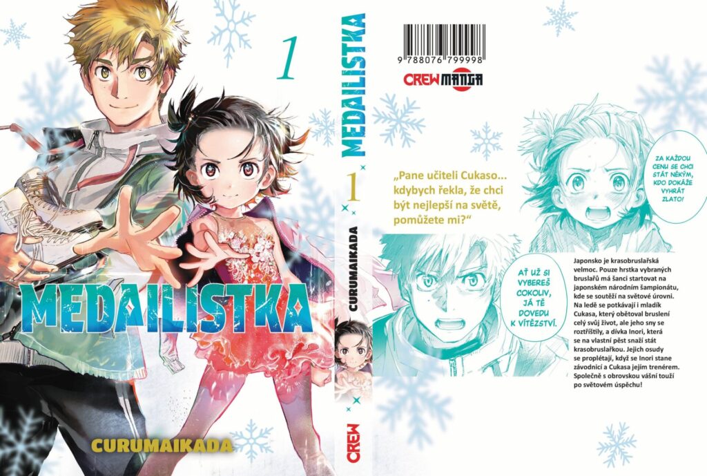 Medailistka 1 - kompletní obálka