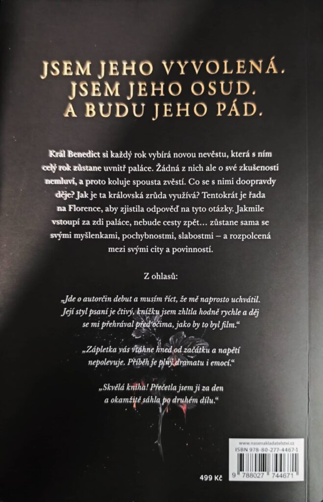 Pád krále zadní strana