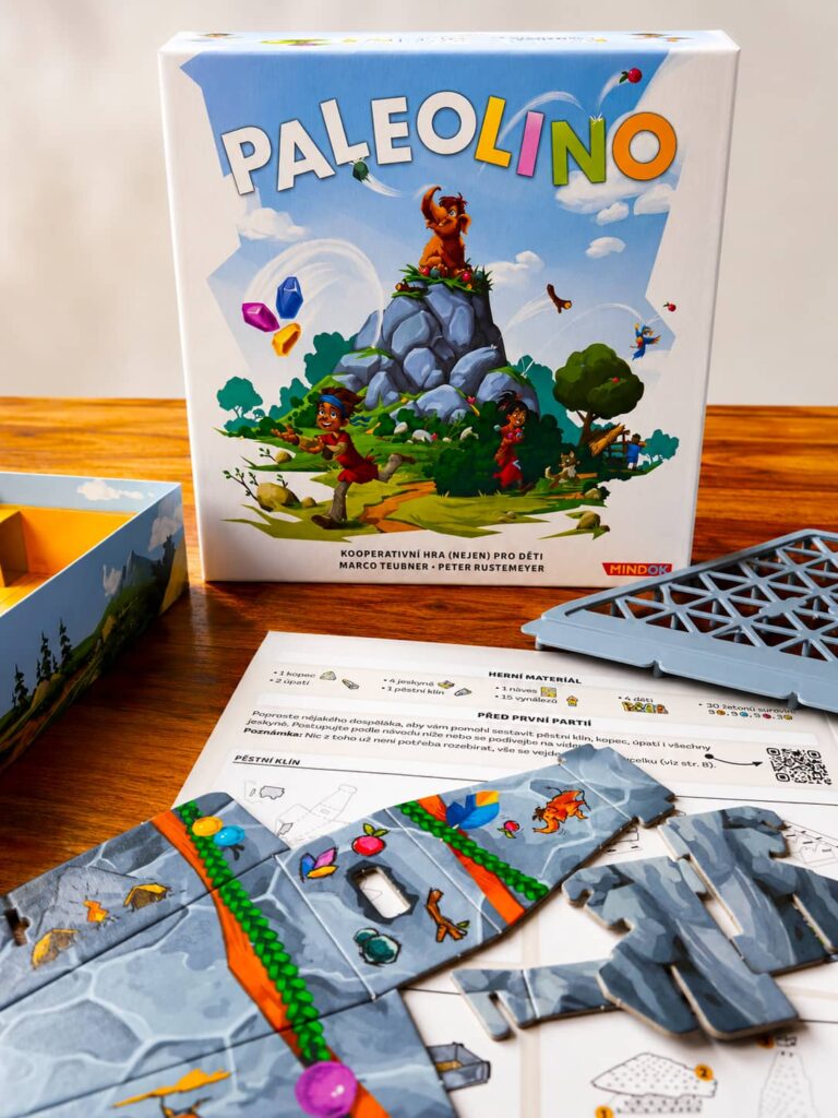 Paleolino - po otevření krabice