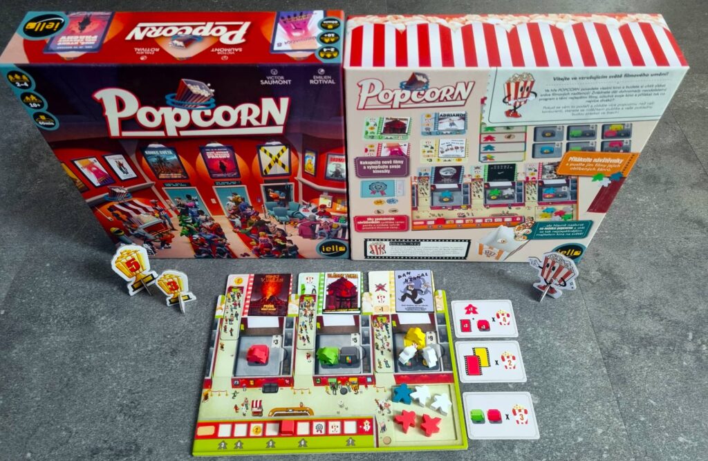 Popcorn - deska hráče