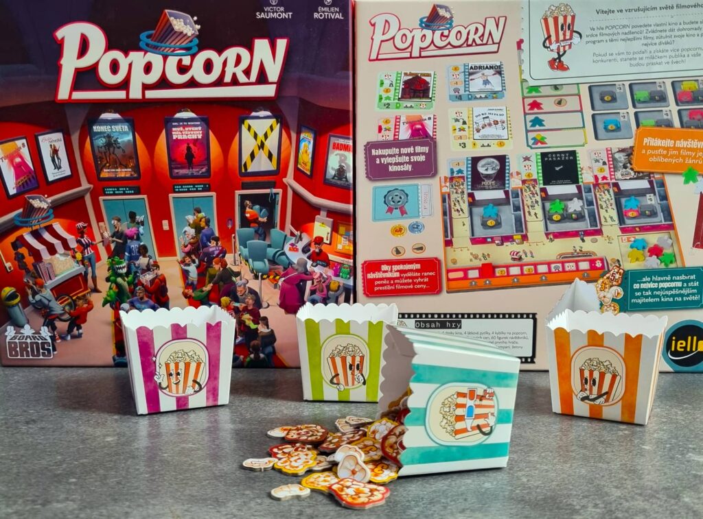 Popcorn - kyblíky na popcorn
