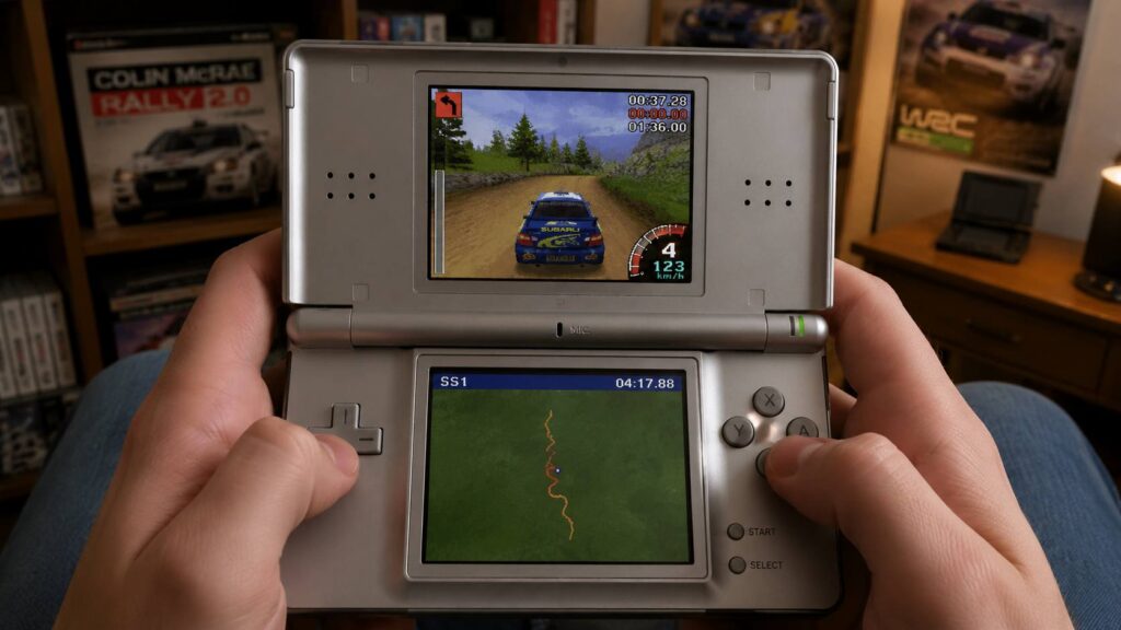 Sega Rally pro handheld - cover
