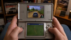 Sega Rally pro handheld - cover