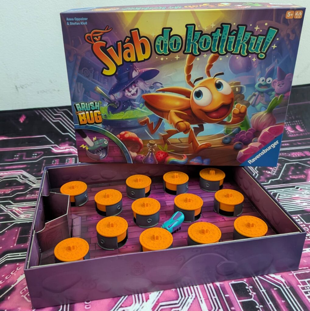 Šváb do kotlíku! - desková hra