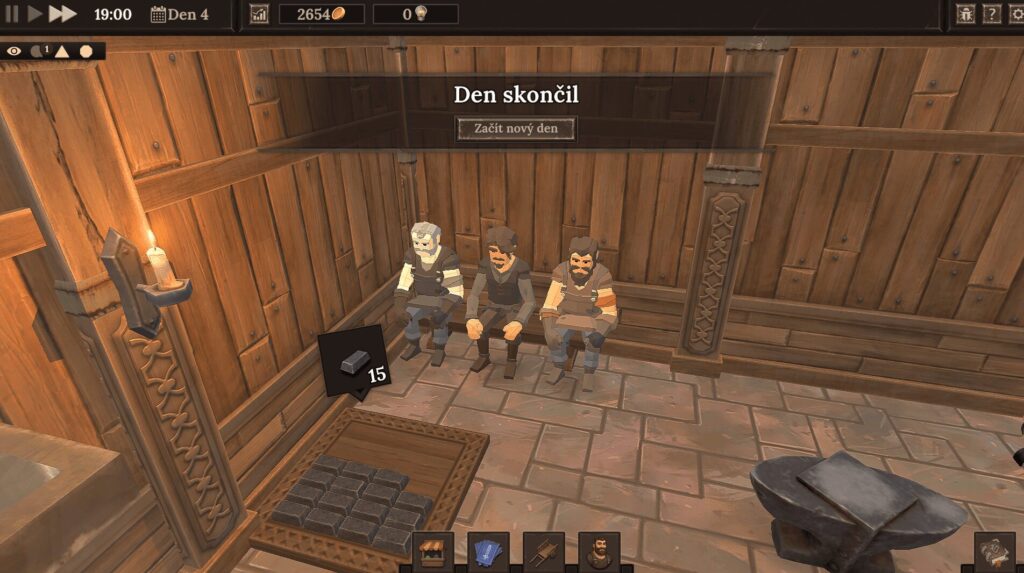 Blacksmith Master - zaměstnanci