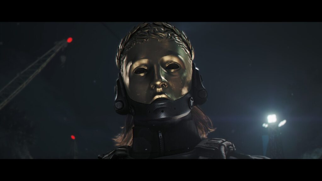 007 First Light - pohled do kamery Damiena
