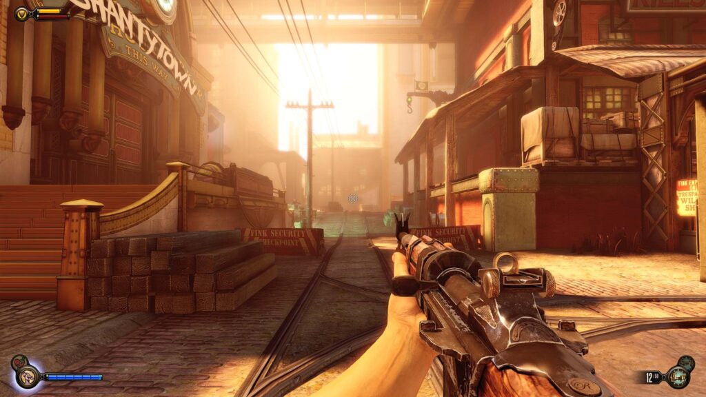 Bioshock Infinite - na kolejích