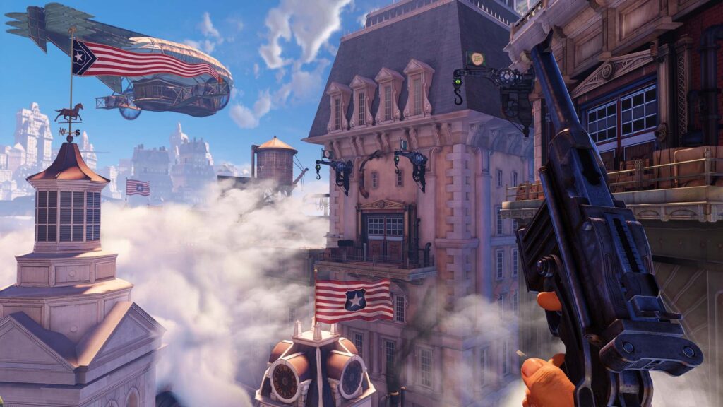 Bioshock Infinite - oblaka
