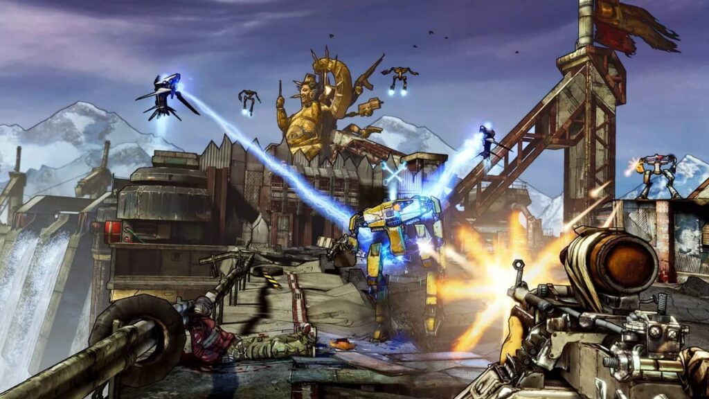Borderlands 2 - Boj proti robotům