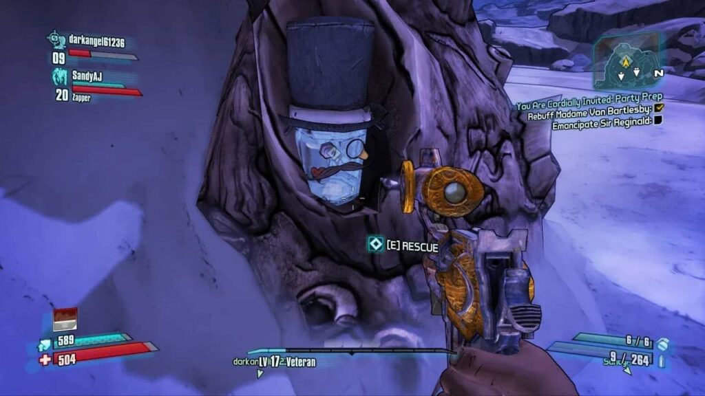 Borderlands 2 - Záchrana Sira Reginalda