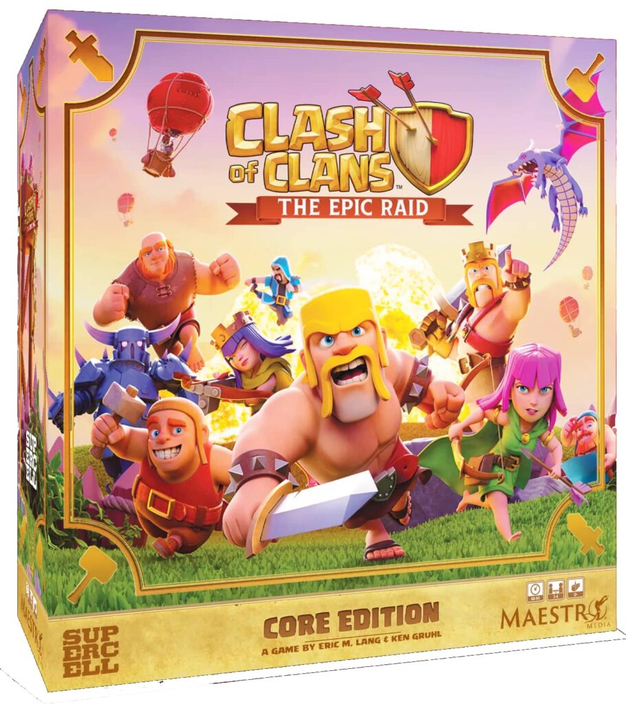 Clash of Clans - desková hra