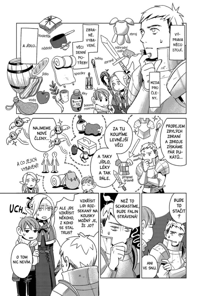 Delicious in Dungeon 1 Chuť podzemí - ukázka 2