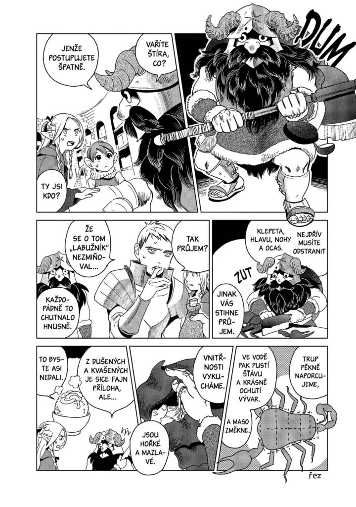 Delicious in Dungeon 1 Chuť podzemí - ukázka 3