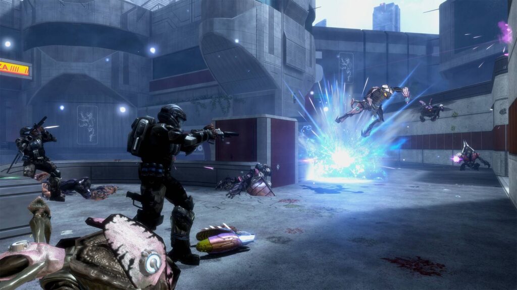 Halo 3 ODST - výbuch