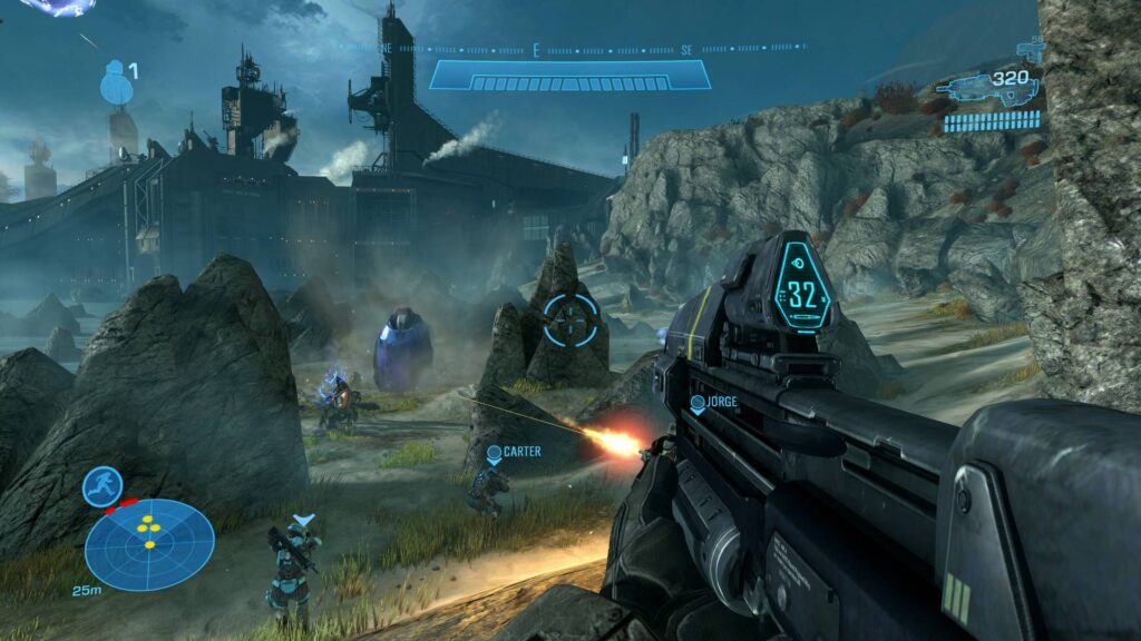 Halo Reach - útočná puška
