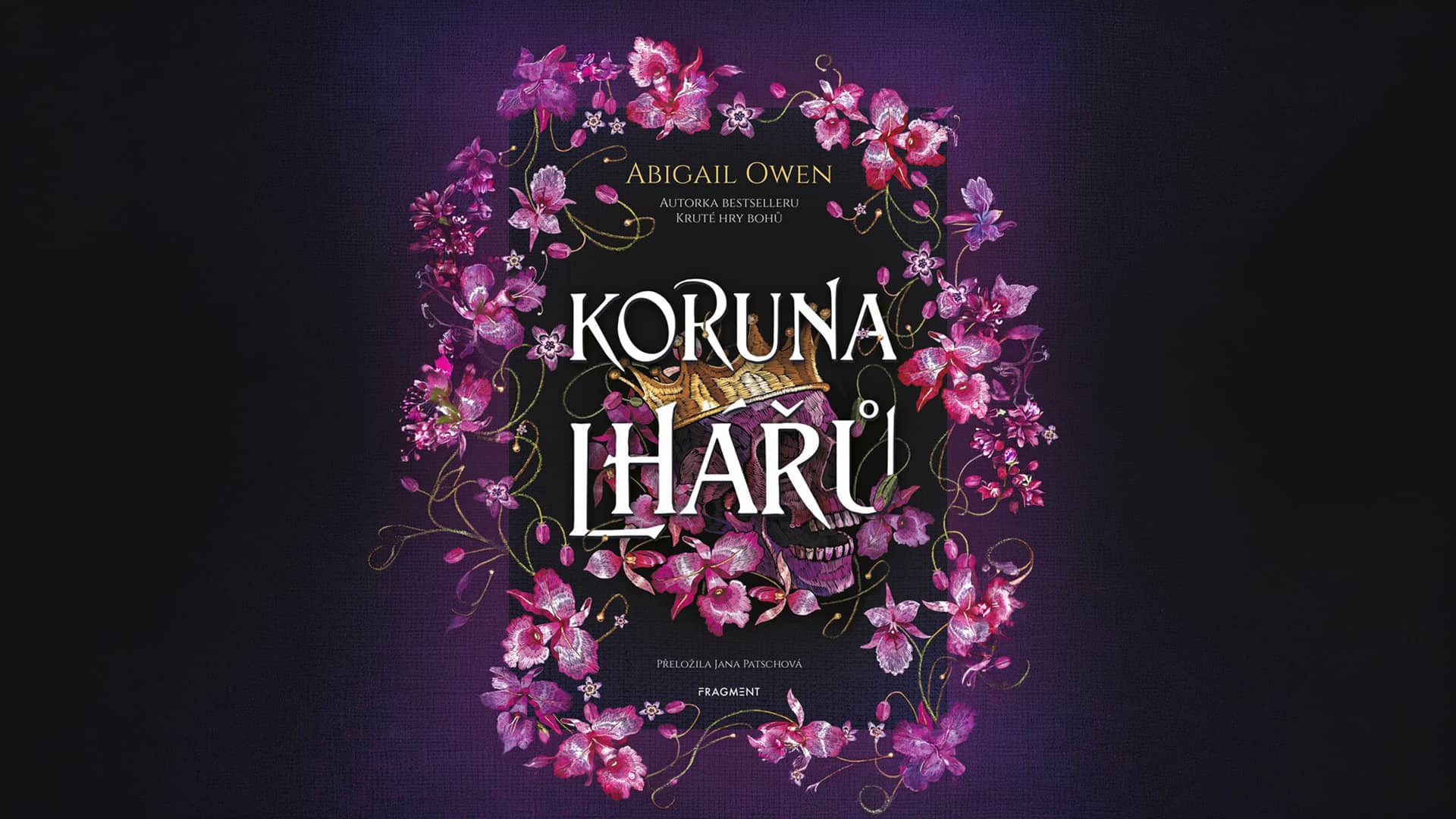 Koruna lhářů - titulka knihy