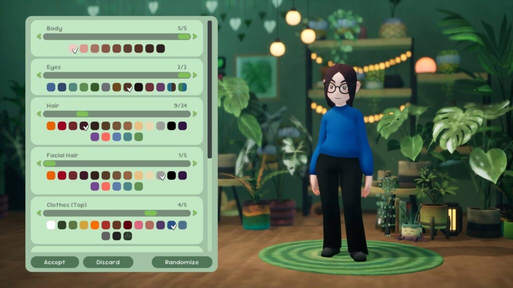 Leafy Corner - postava
