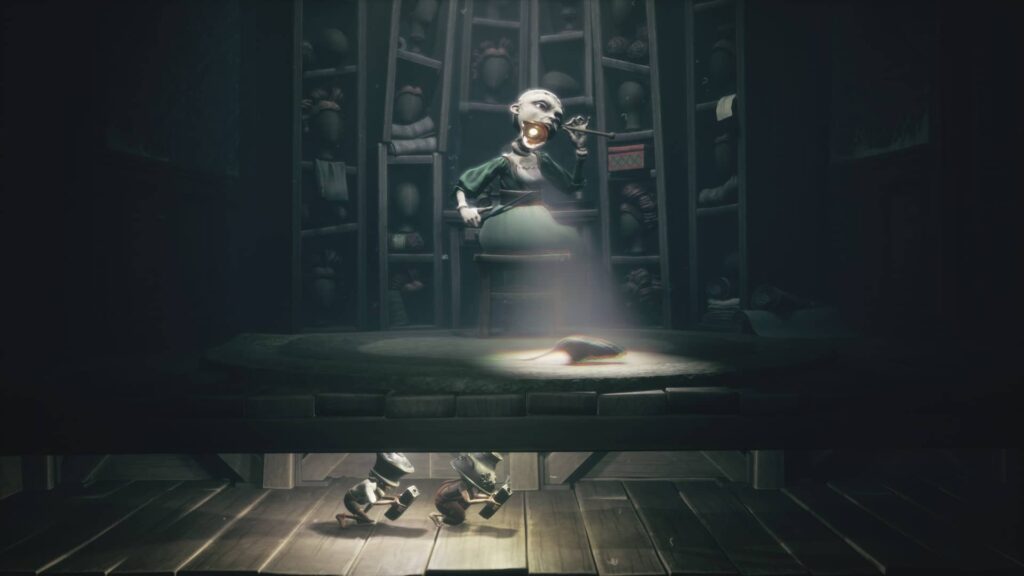 Little Nightmares III - The Backstage - plížení