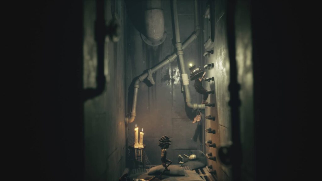 Little Nightmares III - The Backstage - žebřík