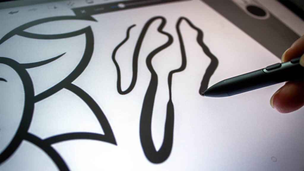 Magic Drawing Pad - přítlak
