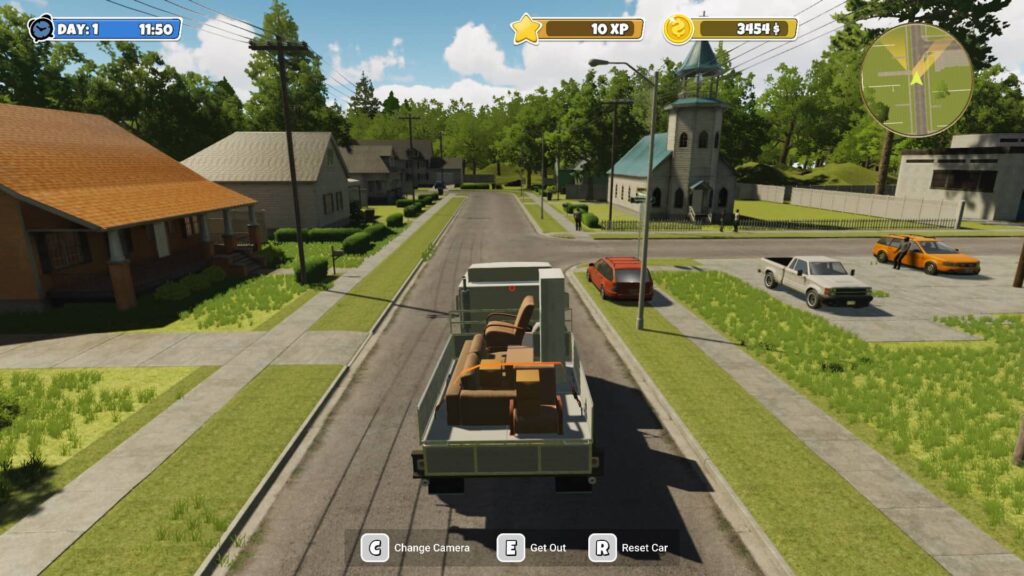 Moving Simulator - jízda městem