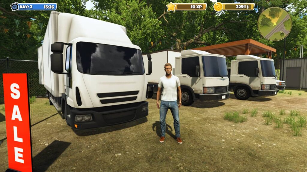 Moving Simulator - prodejna dodávek