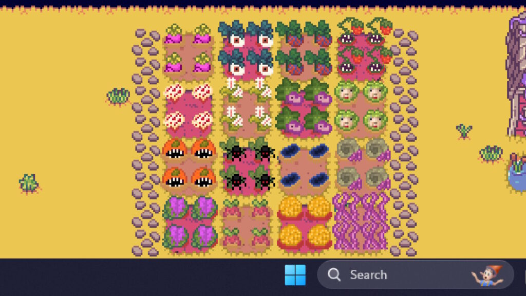 Petunia's Purgatory - crops