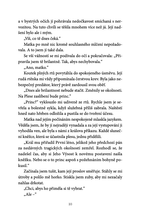 Píseň umírajícího slunce - ukázka 2
