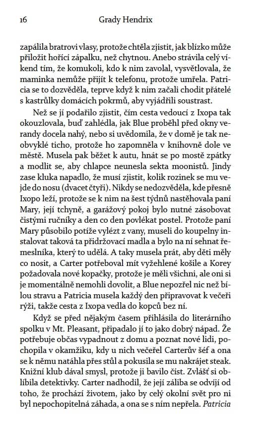 Průvodce jižanského čtenářského klubu zabíjením upírů - ukázka 4