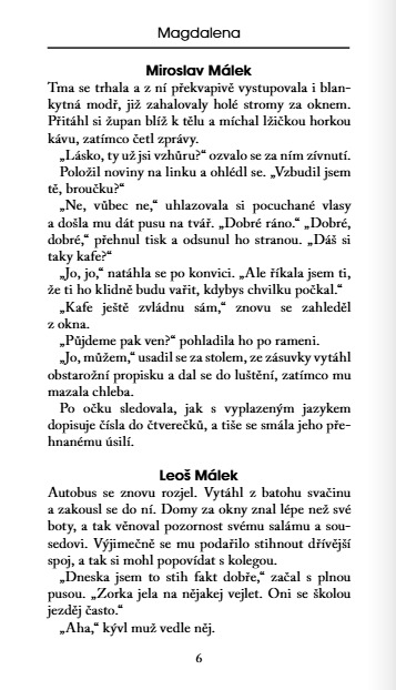 Roztříštění - ukázka 2