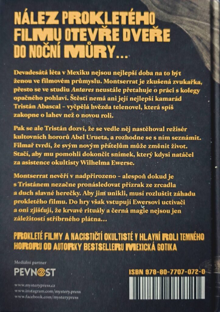 Stříbrné přízraky - zadní strana