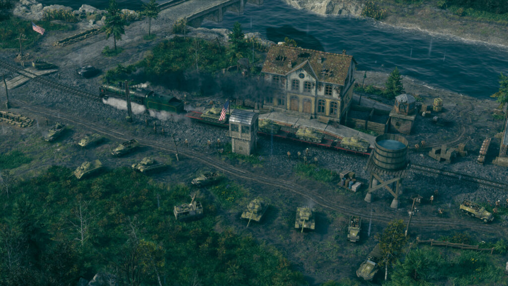 Sudden Strike 5 - vlak musí odjet