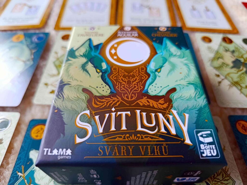 Svit luny: sváry vlků - herní krabice