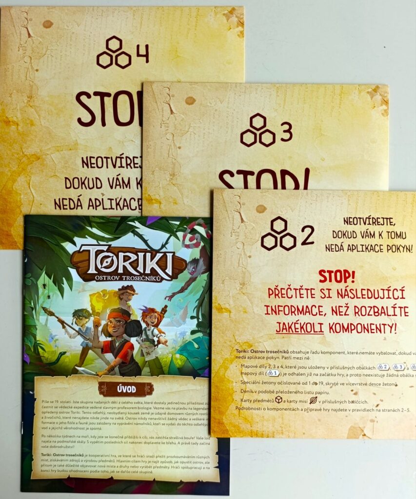 Toriki - objevování je součást hry