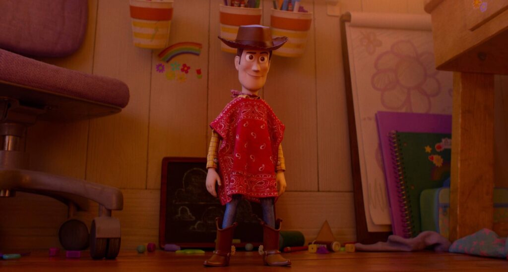 Toy Story 5 Příběh hraček - Woody v ponču